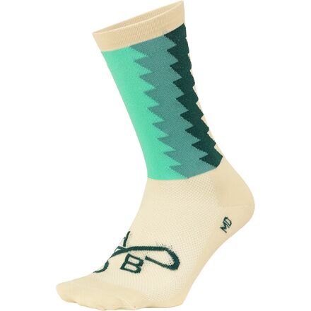 DeFeet - Bummerland Ribbed Aireator 7in Timber Sock - Natural