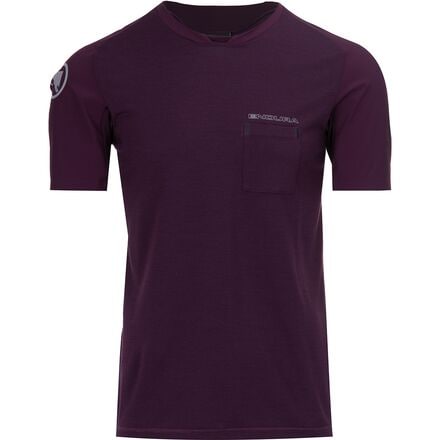 Endura - GV500 Foyle T-Shirt - Men's - Aubergine