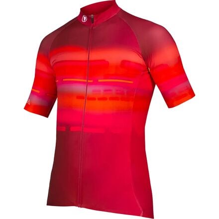 Endura - Virtual Texture LTD Short-Sleeve Jersey - Men's - Red