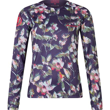 Floral LTD Printed Long-Sleeve T-Shirt - Women's