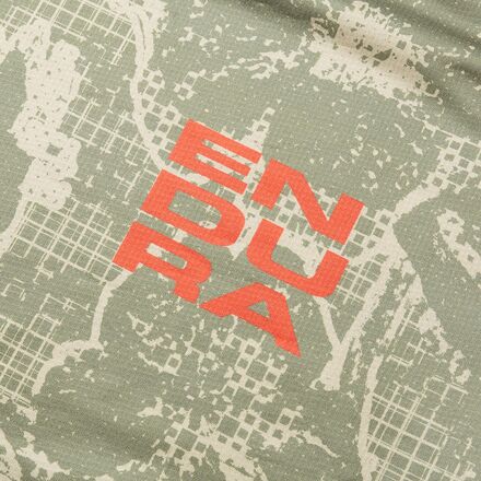 Endura - Grid Floral Printed Long-Sleeve T-Shirt - Men's