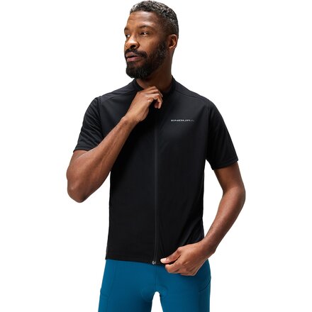 Loop Short-Sleeve Zipped Jersey - Men's