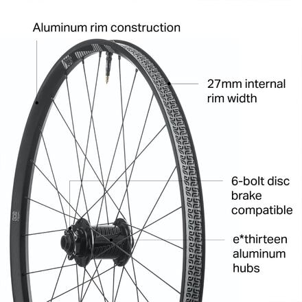 e*thirteen components - TRS Plus Boost Wheel - 27.5in