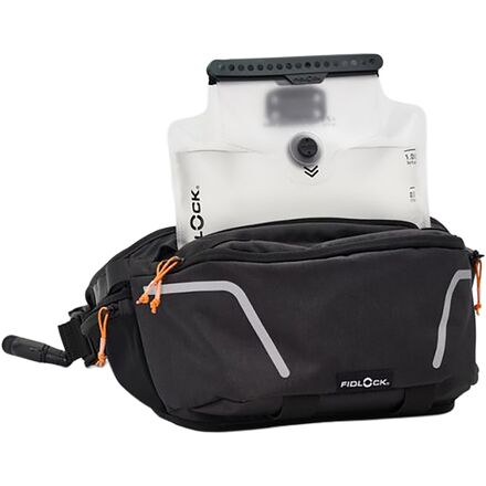 FIDLOCK - Hip Belt + HERMETIC Hydration Reservoir - Black
