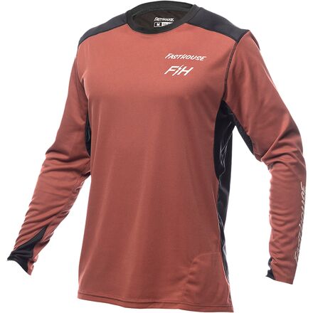 Fasthouse - Alloy Rally Long-Sleeve Jersey - Men's - Clay/Black