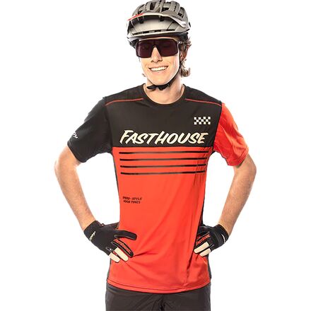 Fasthouse - Mercury Classic Short-Sleeve Jersey - Men's - Black/Red
