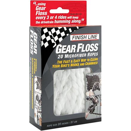 Finish Line - Gear Floss Microfiber Cleaning Rope - One Color
