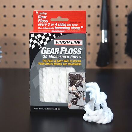 Finish Line - Gear Floss Microfiber Cleaning Rope