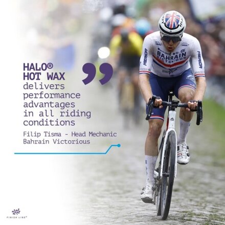 Finish Line - Halo Hot Wax Chain Lubricant Kit