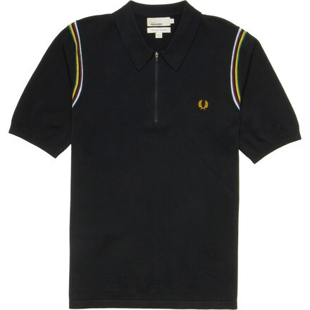 Fred Perry USA - Champion Striped Knitted Cycling Shirt - Men's