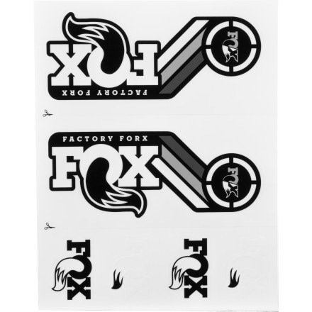 FOX Racing Shox - Heritage Fork and Shock Decal Kit