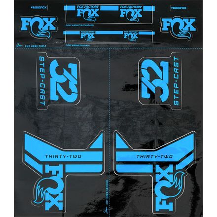 FOX Racing Shox - Float 32 Step-Cast Decal Kit