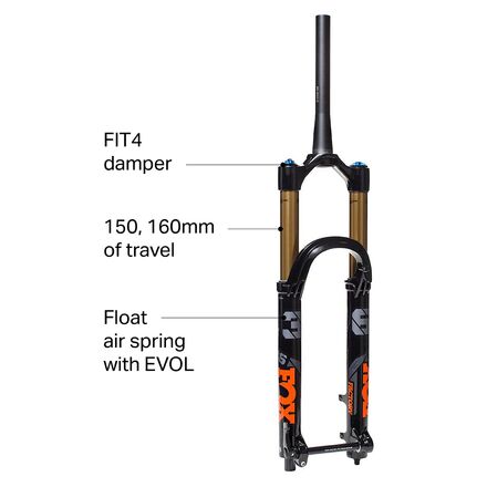 FOX Racing Shox - 36 Float 27.5 FIT4 Factory Boost Fork - 2021
