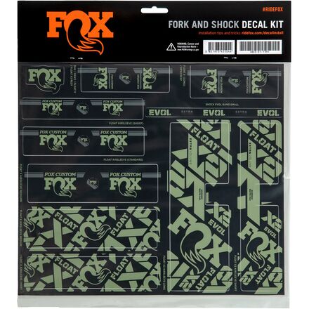 FOX Racing Shox - Fork & Shock Decal Kit