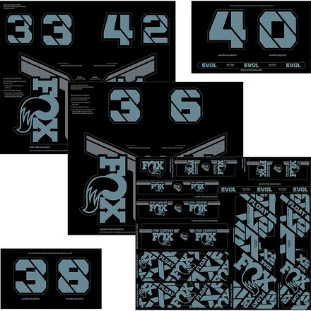 Fork & Shock Decal Kit