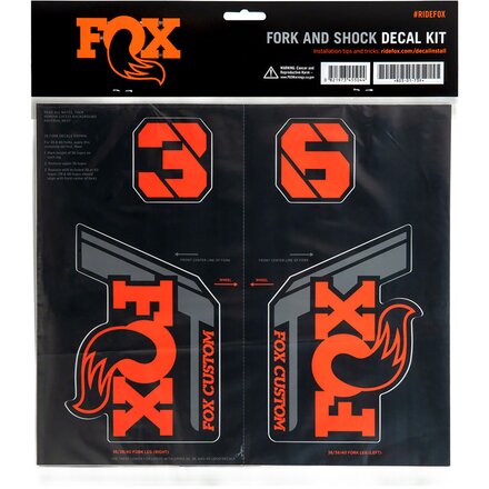 FOX Racing Shox - Fork and Shock Decal Kit