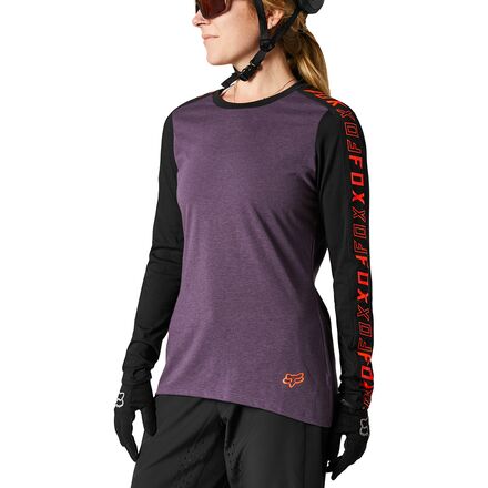Fox Racing - Ranger Dri-Release Long-Sleeve Jersey - Women's - Black/Purple