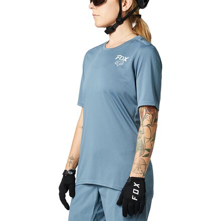 Fox Racing - Ranger Short-Sleeve Jersey - Women's - Matte Blue