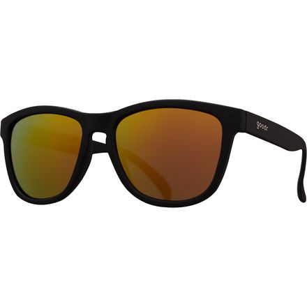 Goodr - OG Polarized Sunglasses - Whiskey Shots with Satan/Black/Amber Lens