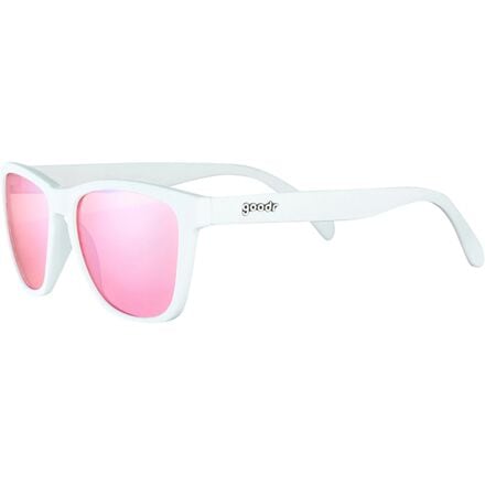 Goodr - OG/Golf Polarized Sunglasses - Au Revoir, Gopher/White/Rose Golf Lens