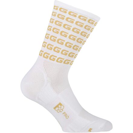 Giordana - FR-C Pro G Tall Cuff Sock - White/Gold
