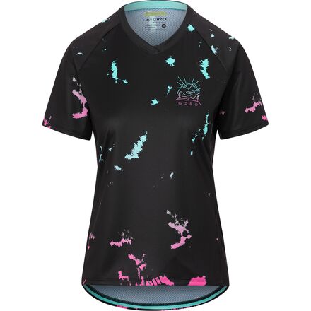 Giro - Roust Short-Sleeve Jersey - Women's - Black Ice Dye