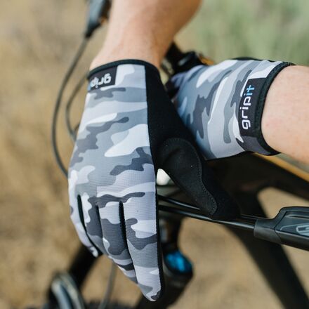 GripIt - B&W Camo All Ride Glove