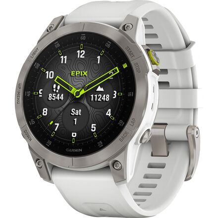 Garmin - epix Gen 2 Smartwatch - White