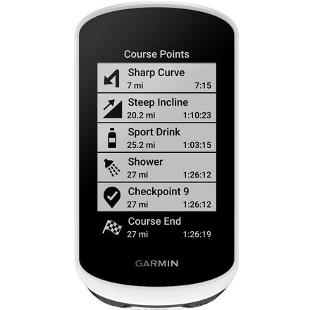 Garmin - Edge Explore 2 GPS - Black/White