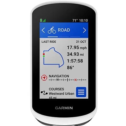 Garmin - Edge Explore 2 Power GPS - Black/White