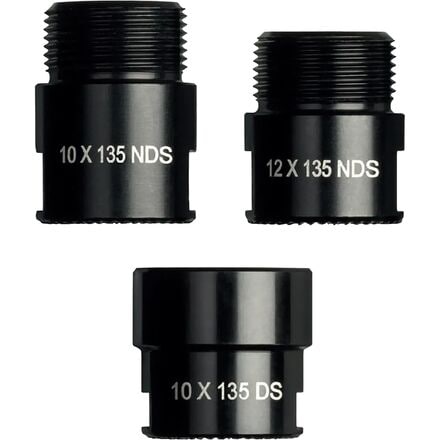Garmin - 135mm Thru-axle Adapter Set - Black