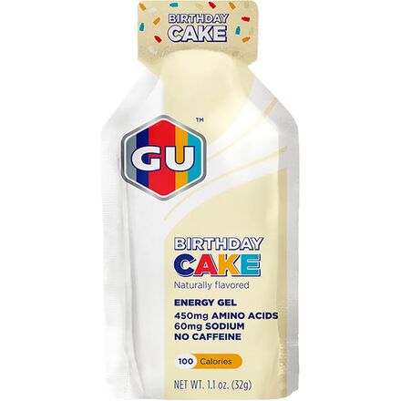 GU - Energy Gel - 24 Pack - Birthday Cake