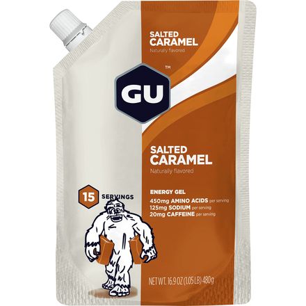 GU - Energy Gel Bulk Pack - 15-Pack - Salted Caramel