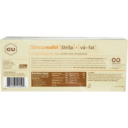 GU - Energy Stroopwafel - 16-Pack