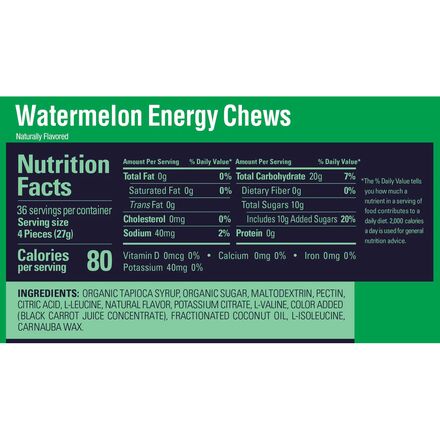 GU - Energy Chews - 18-Pack