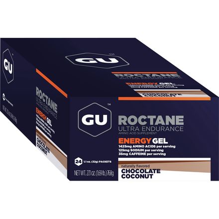 GU - Roctane Energy Gel - 24 Pack - Chocolate Cconut
