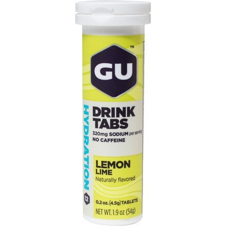 GU - Hydration Drink Tabs - 4 Tube Pack