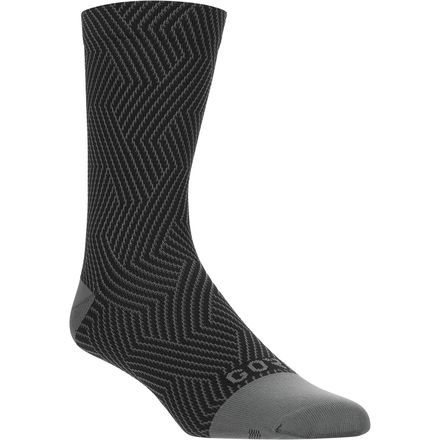 Gore Wear - C3 Optiline Mid Sock - Graphite Grey/Black