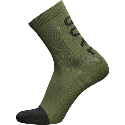 GOREWEAR - C3 Mid Brand Socks - Utility Green/Black