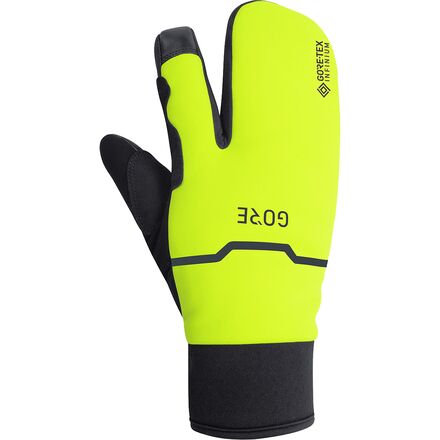 GOREWEAR - GORE-TEX INFINIUM Thermo Split Glove - Men's - Black/Neon Yellow