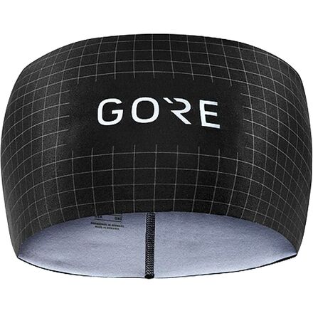 GOREWEAR - Grid Headband - Black/Urban Grey