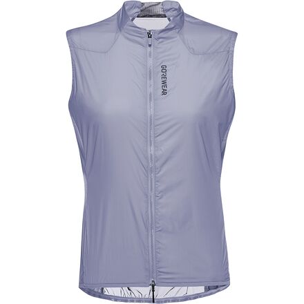 GOREWEAR - Distance Windbreaker Vest - Women's - Amethyst Grey