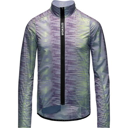 GOREWEAR - SPINSHIFT Pixel Windbreaker - Men's - Strave Amethyst Grey/Multicolor