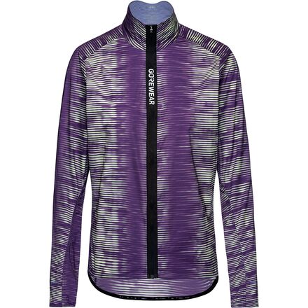GOREWEAR - SPINSHIFT Pixel Windbreaker - Women's - Strave Purple Indigo/Multicolor