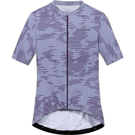 GOREWEAR - SWIFTRIDE Electro Short-Sleeve Jersey - Women's - Amethyst Grey/Purple Indigo