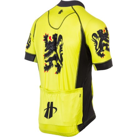 Hincapie Sportswear - Velocity Plus Lion of Flanders Jersey - Short-Sleeve - Men's