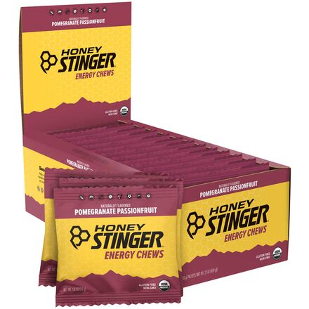 Honey Stinger - Organic Energy Chews - 12 Pack