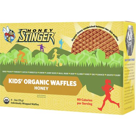 Honey Stinger - Kids' Gluten Free Organic Waffles - 6-Pack