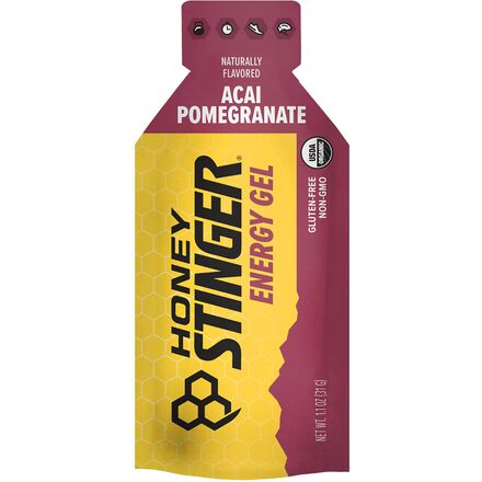Honey Stinger - Organic Energy Gels - 24-Pack - Acai