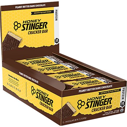 Honey Stinger - Cracker Bars with Protein - 12-Pack